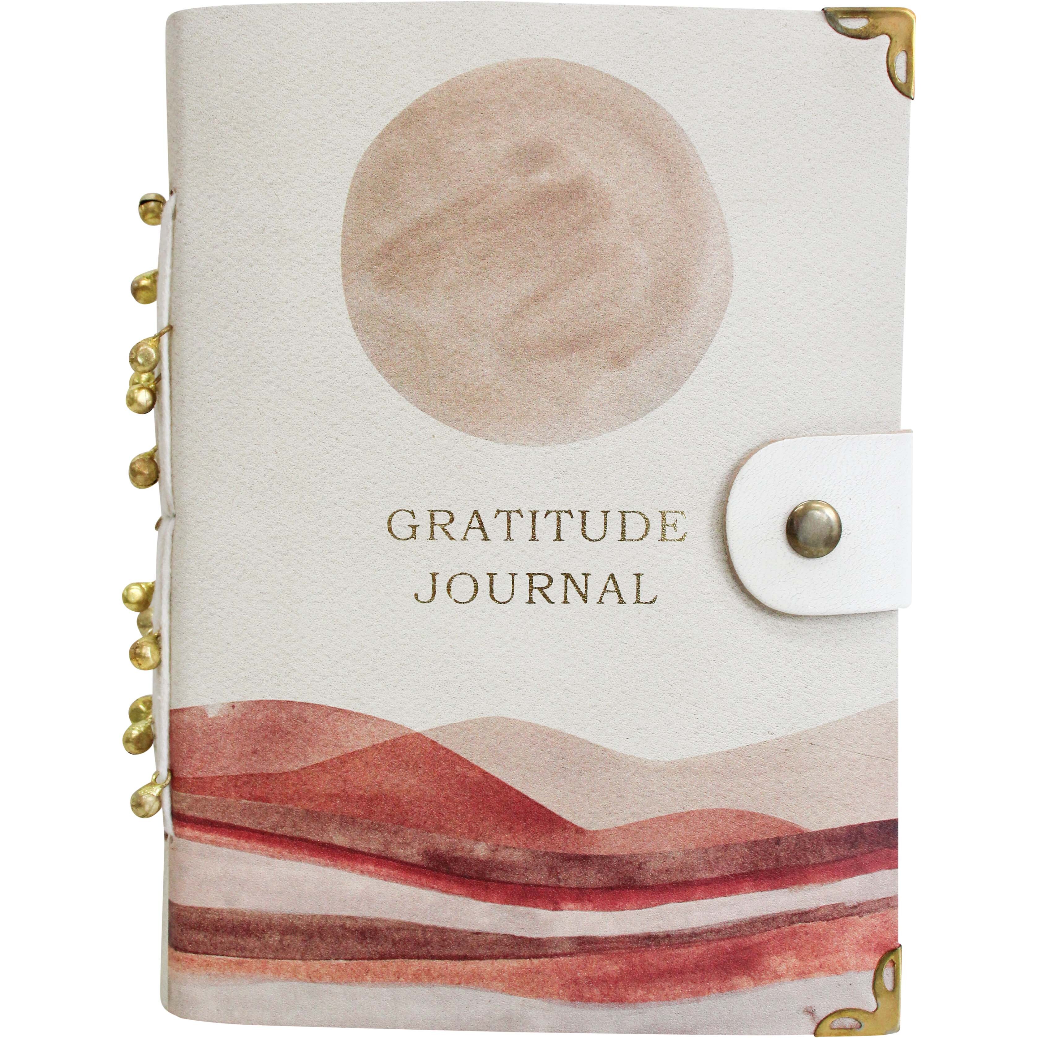 Leather N/Book Gratitude