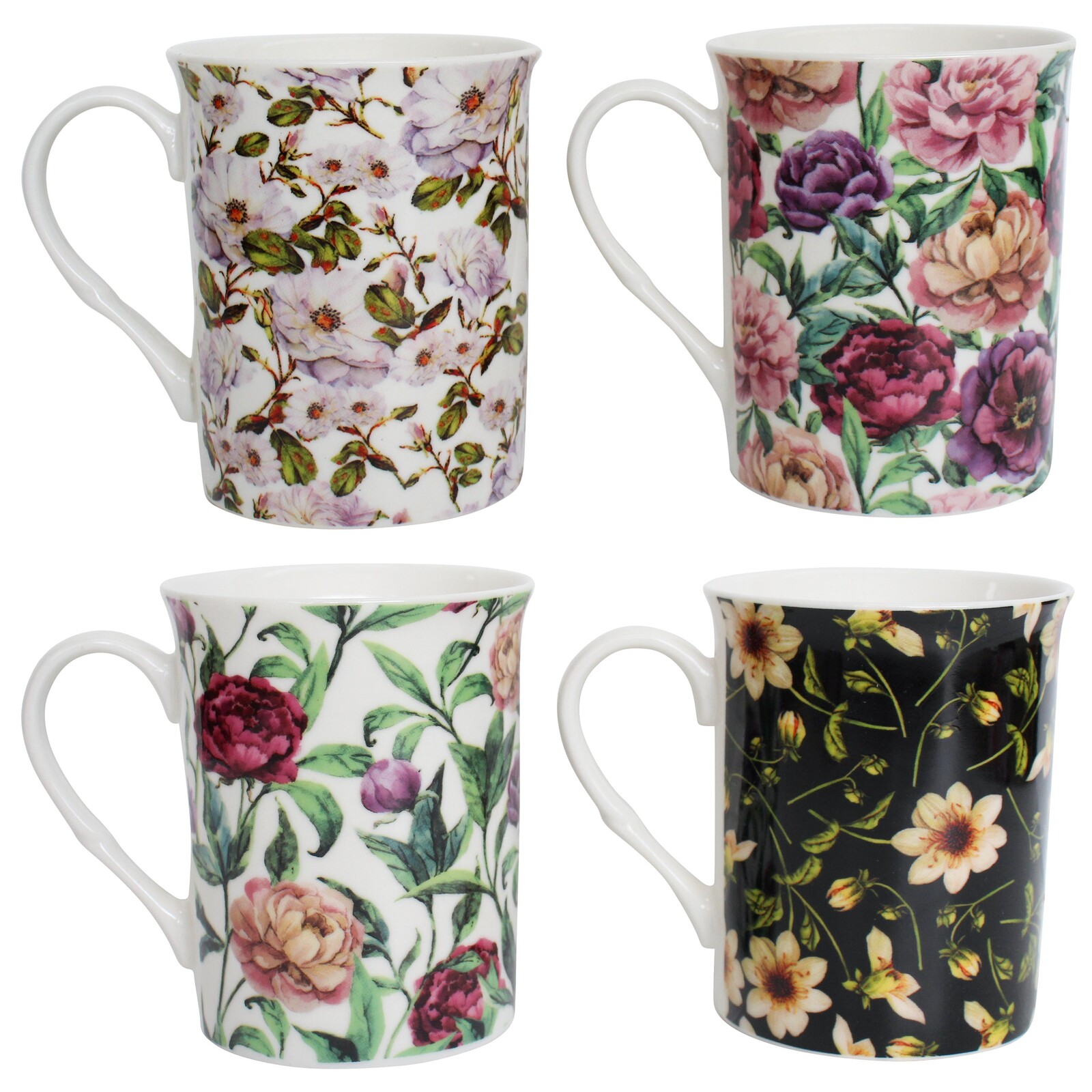 Mugs Floral Asstd
