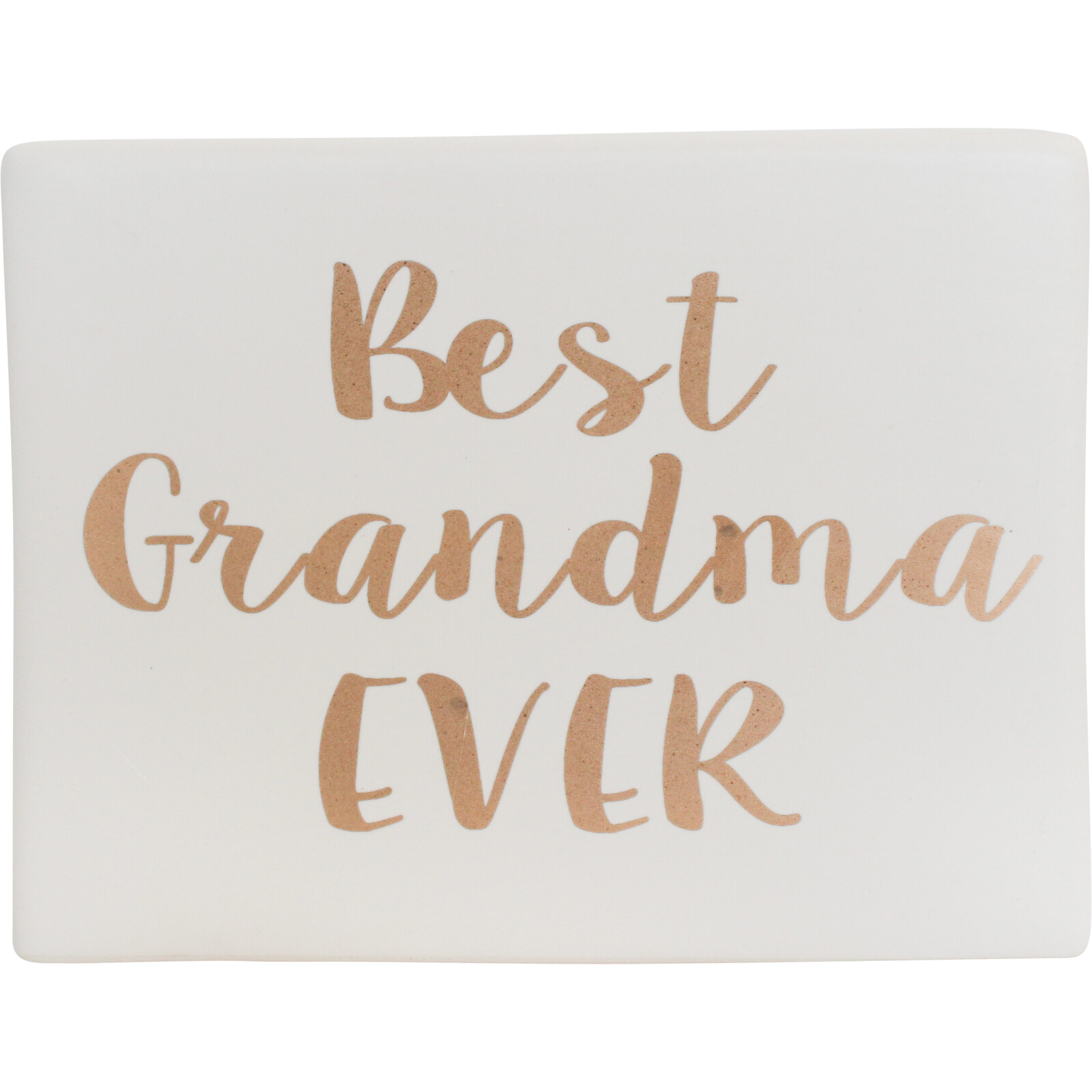 Ceramic Sign Best Grandma