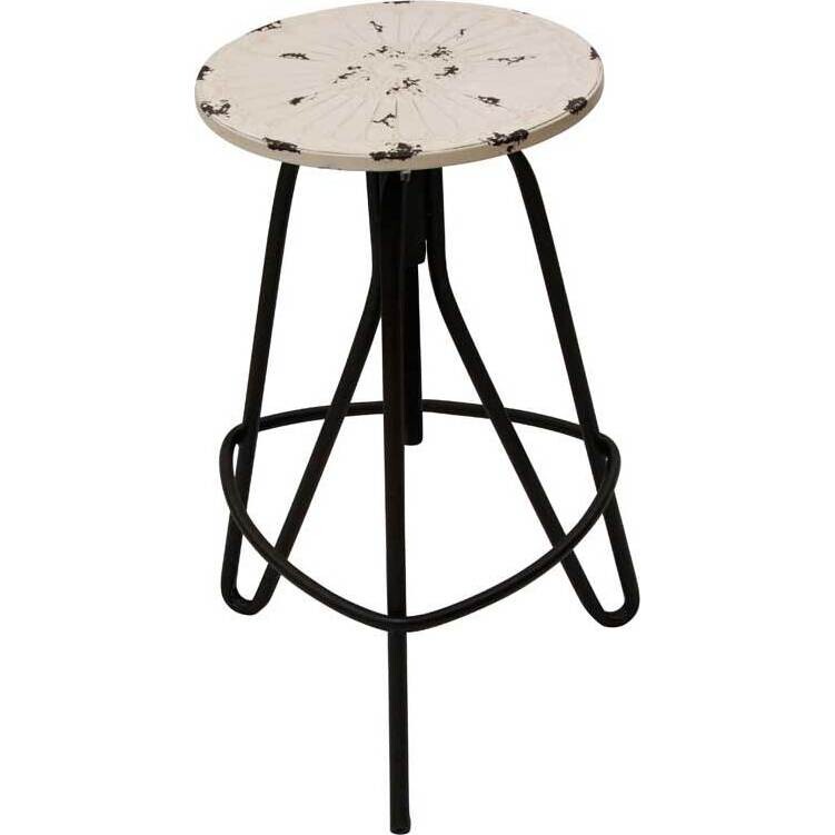 Stool Industri White Large