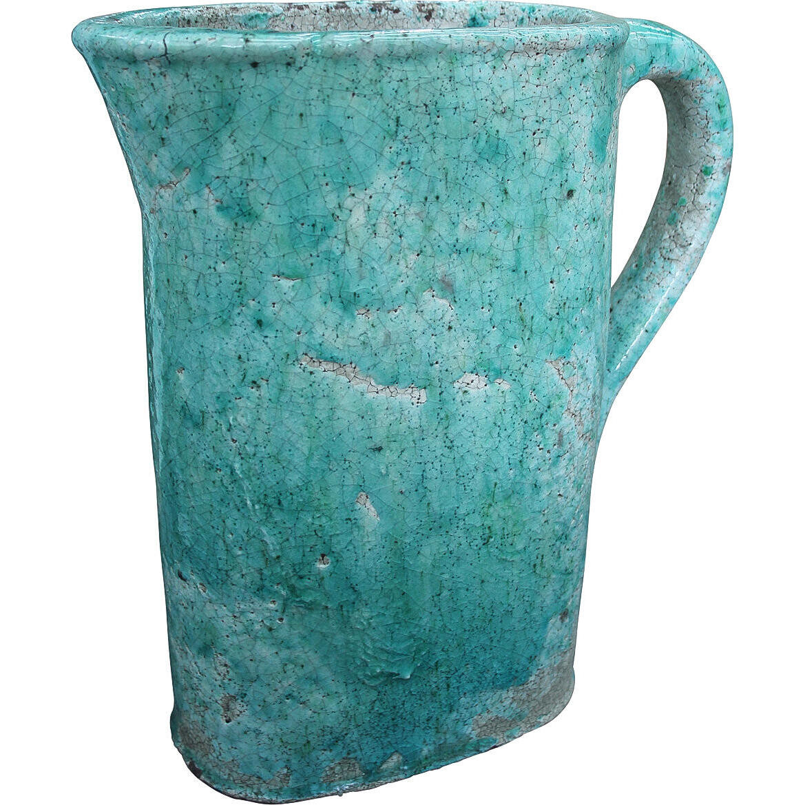 Jug Oval Aqua