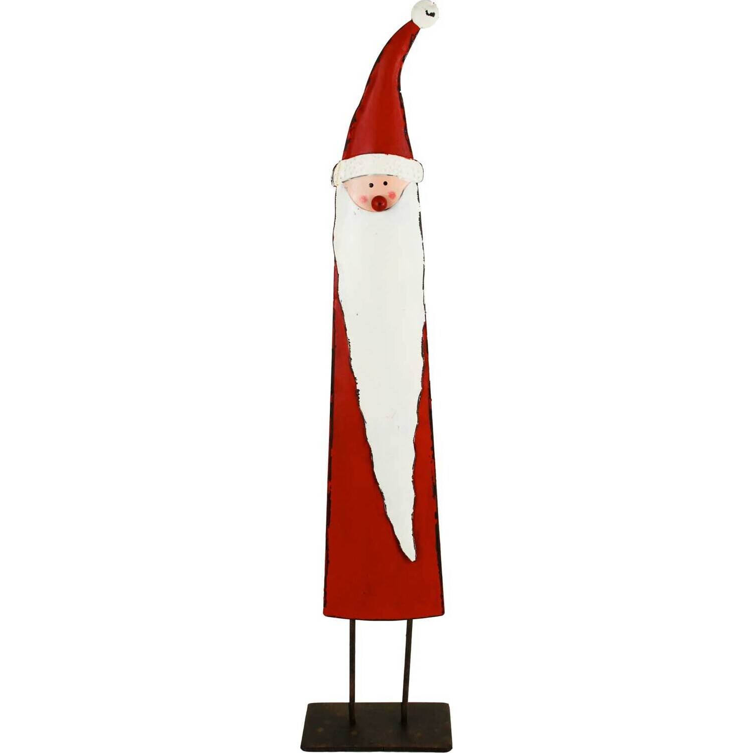 Standing Long Beard Santa Lg