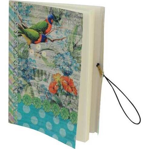 Notebook Lorikeet Aqua