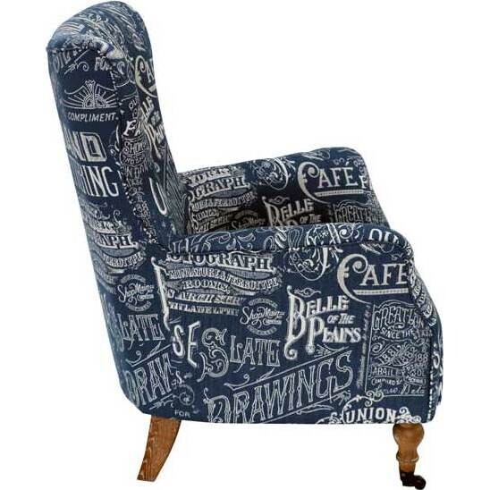 Chair Chalkboard Denim