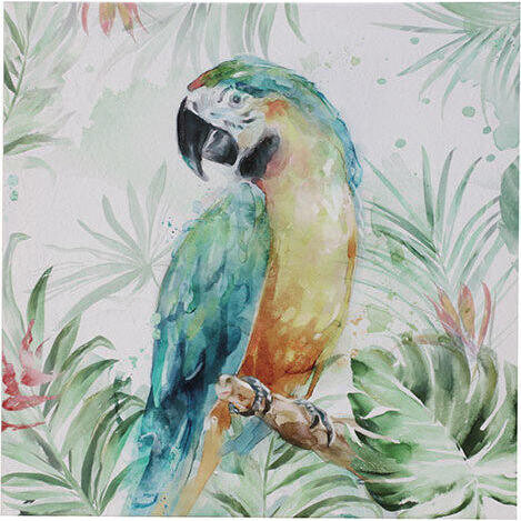 Gel Canvas Parrot