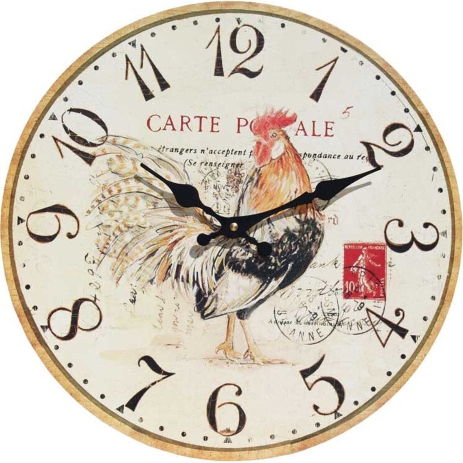 Clock - Postale Rooster