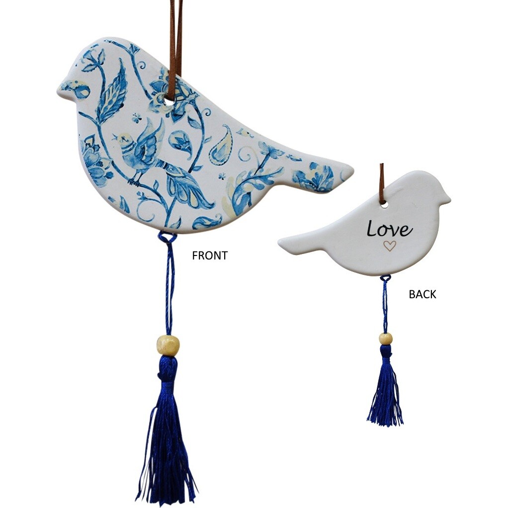 Gift Bird Blue Vintage