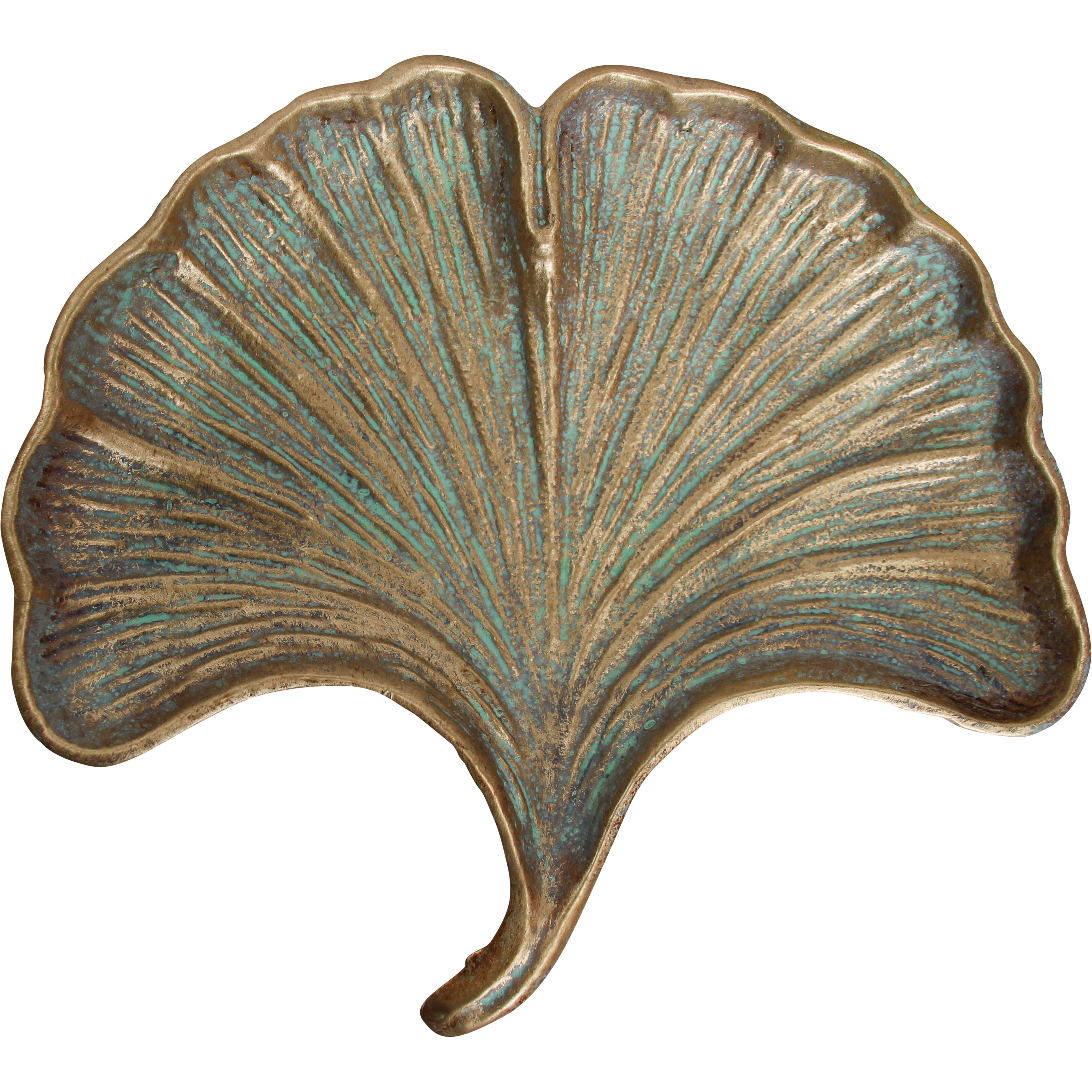 Gingko Plate Gold