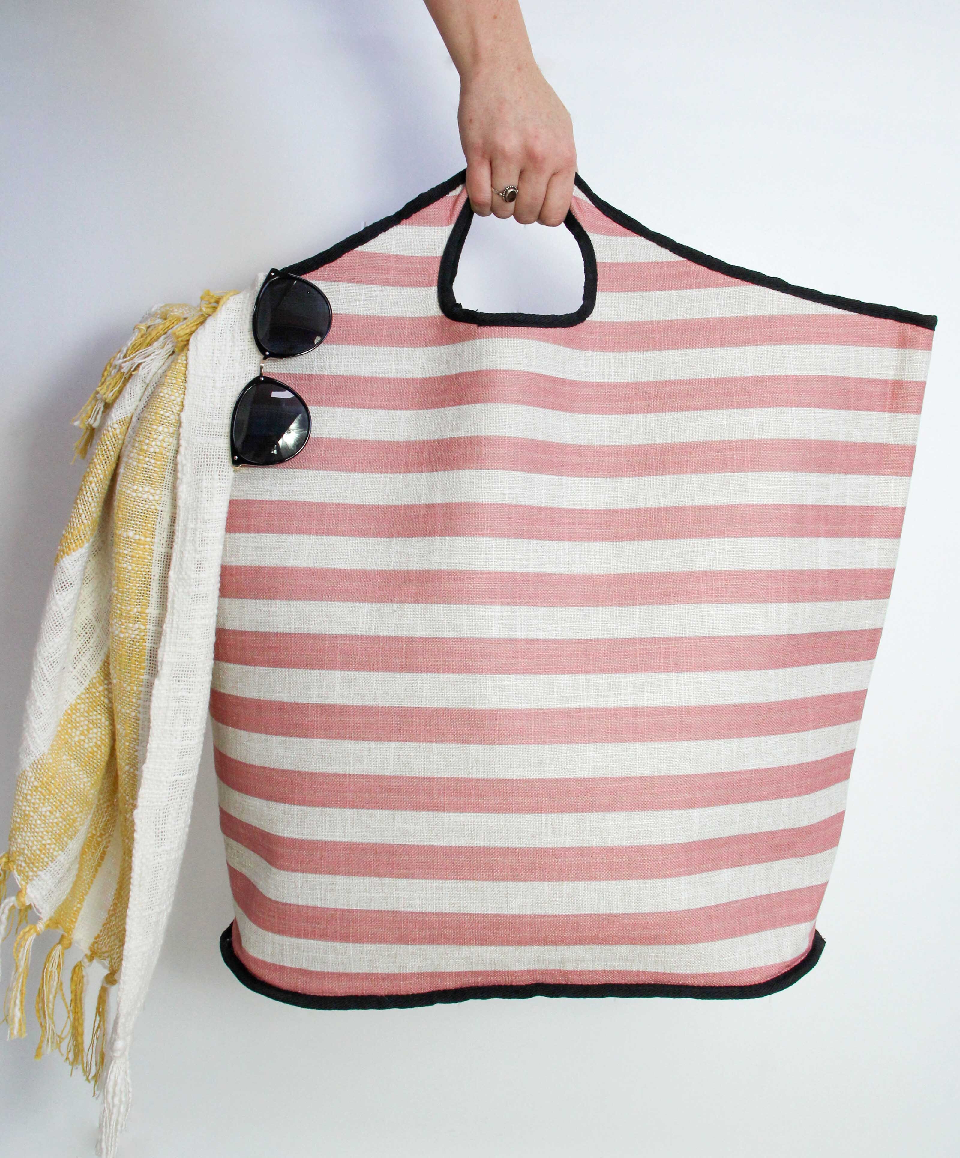 Beach Bag Desert Stripe