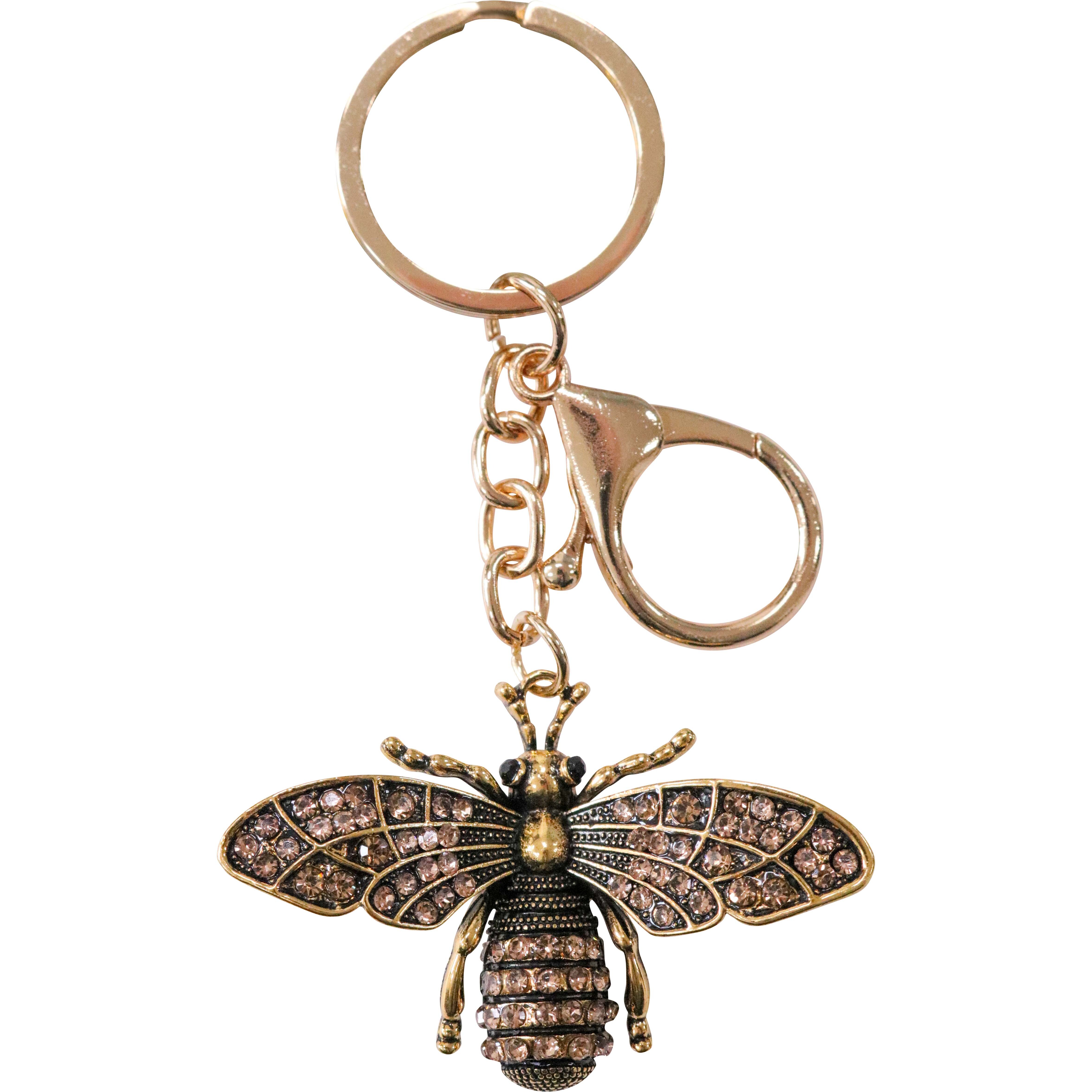 Keyring Gold Bee