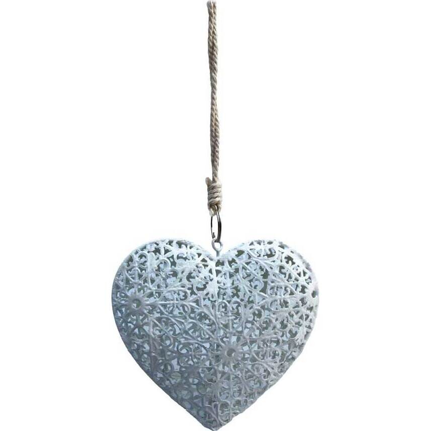 Hanging Heart Starburst Lace