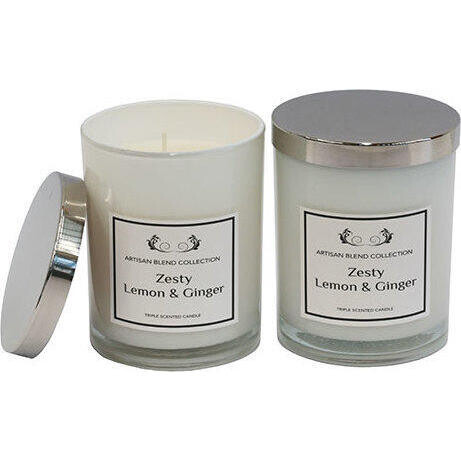 Candle Artisan Blend Zesty Lemon & Ginger