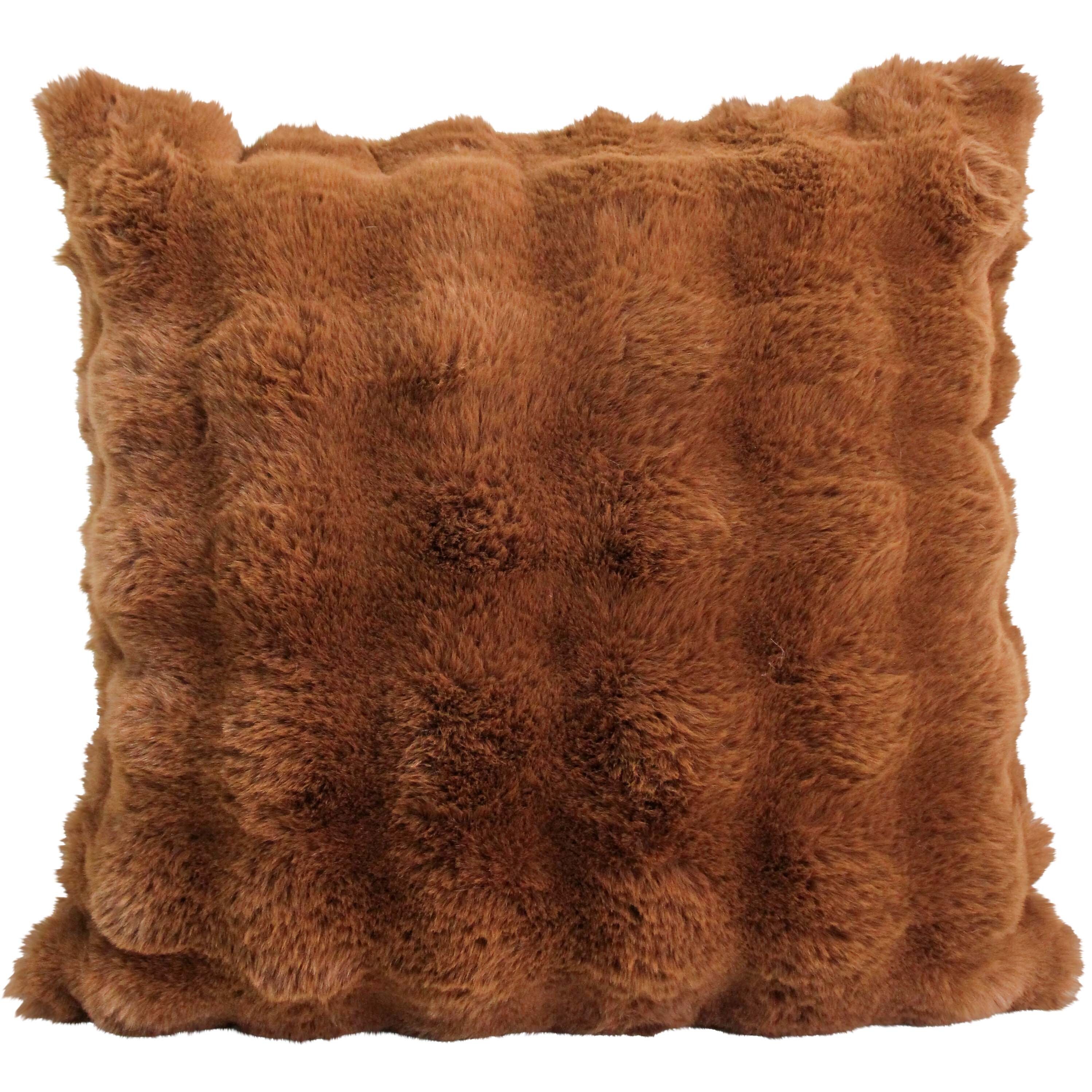 Cushion Lux Faux Fur Coco