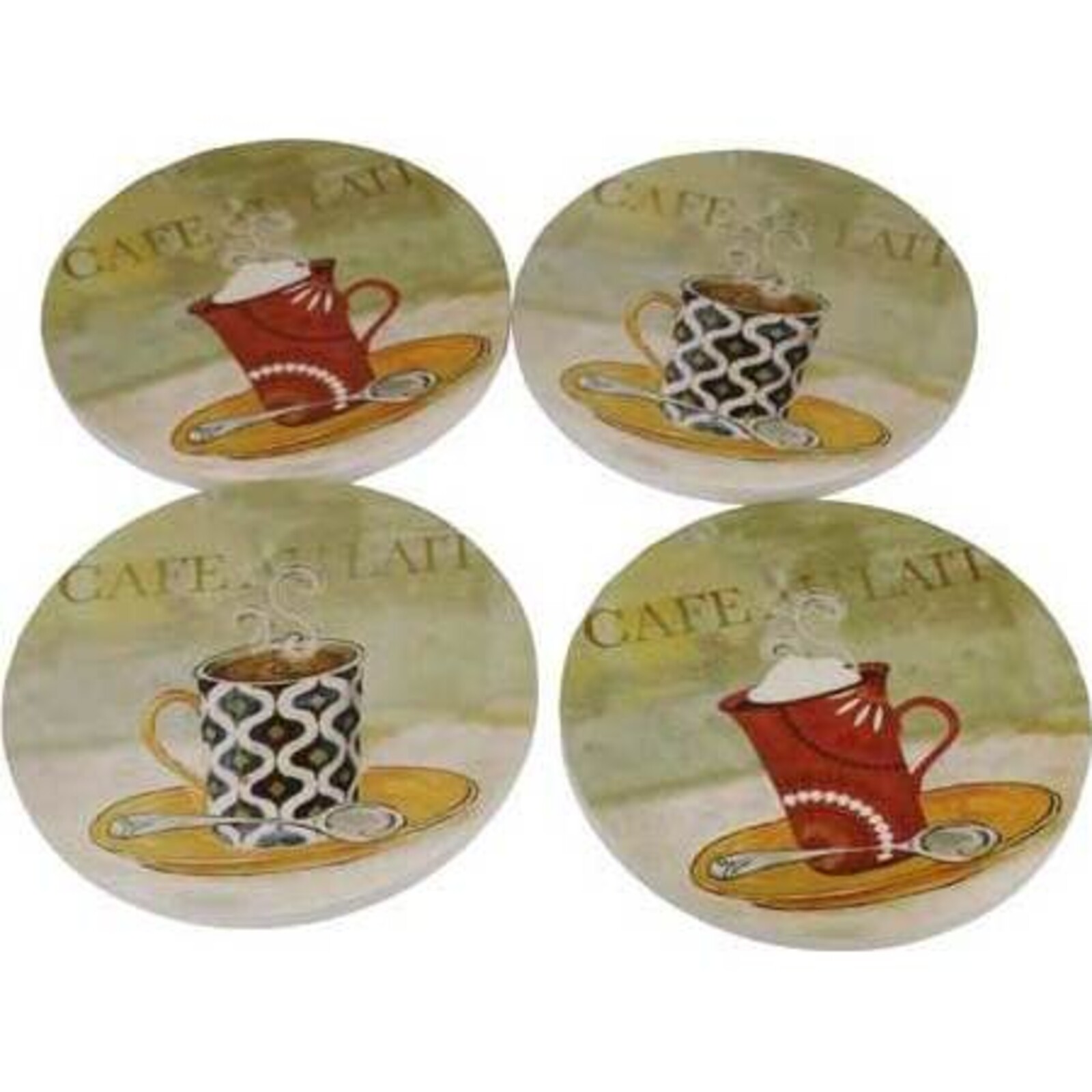 Coasters Coffee Cup S/4