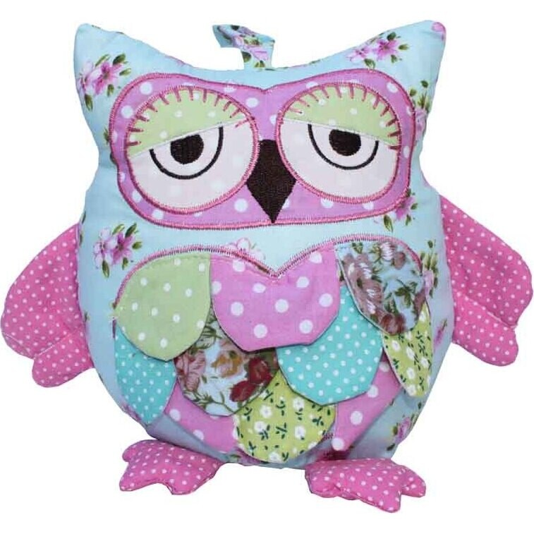 Doorstop/Cushion Colourful Owl