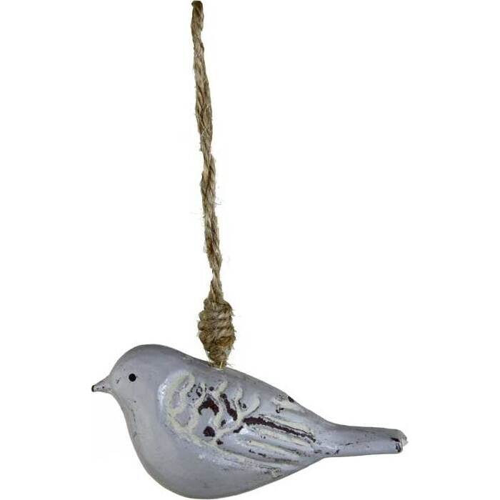 Hanging Bird White