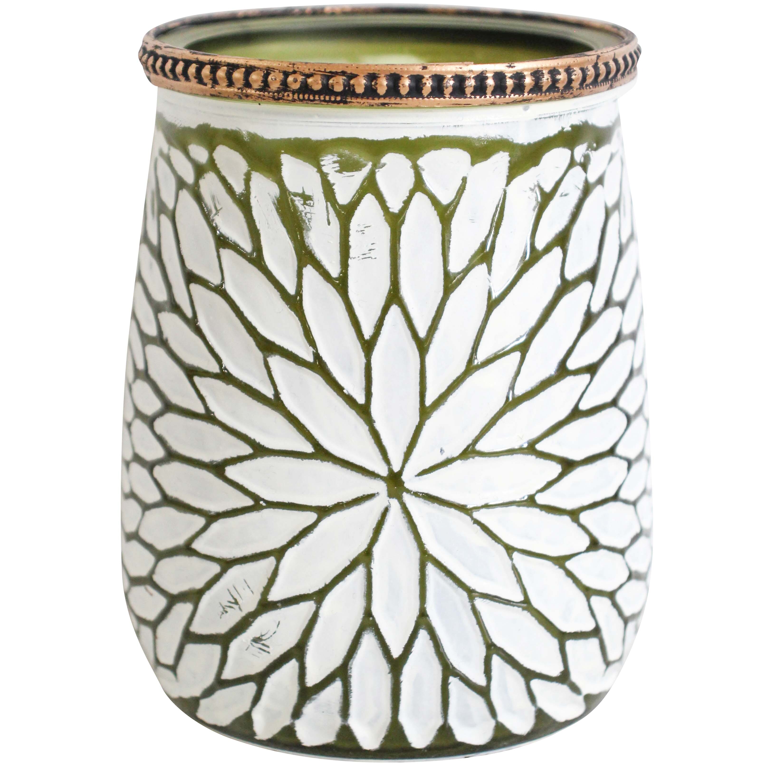 Votive Burst Olive