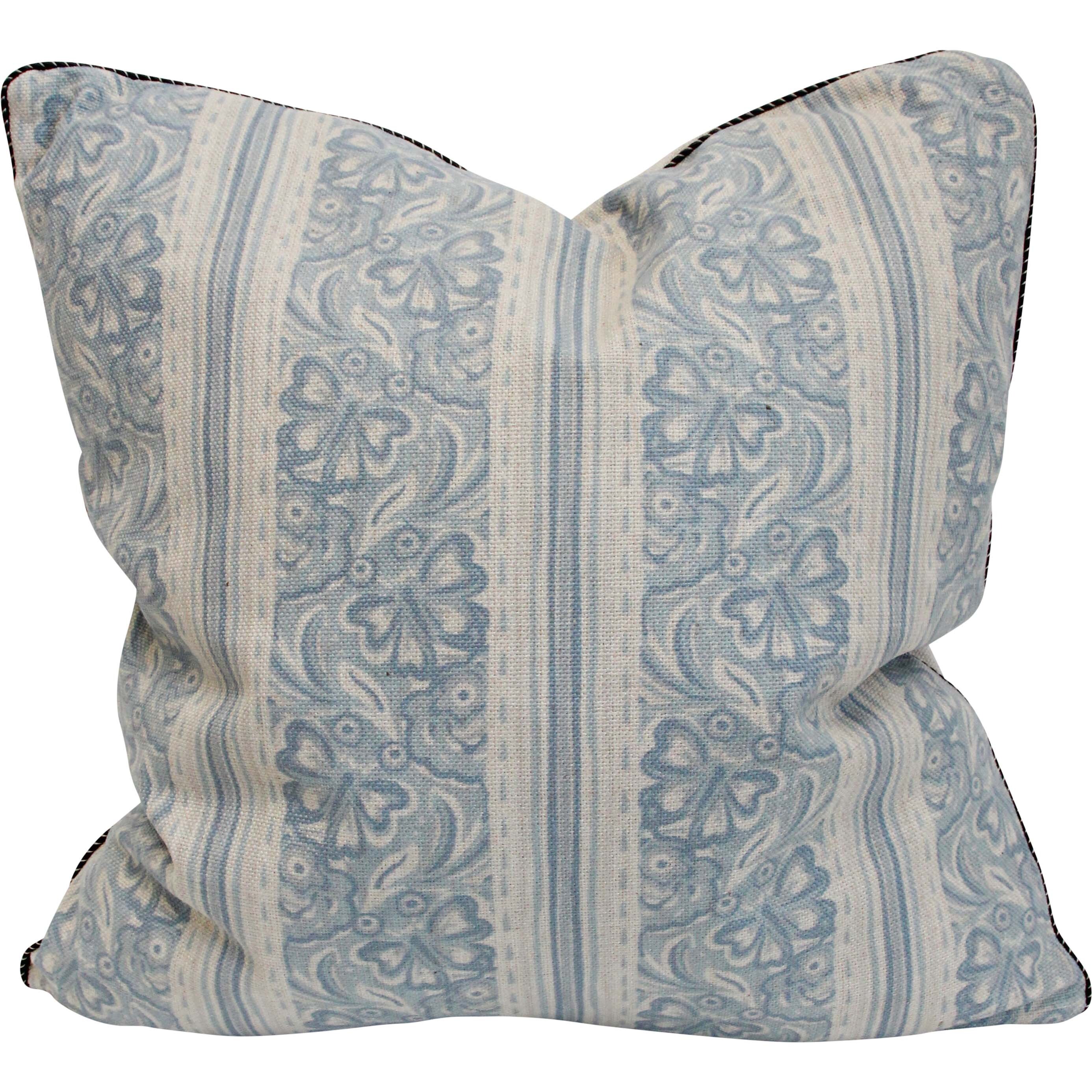 Cushion Blue Hemp