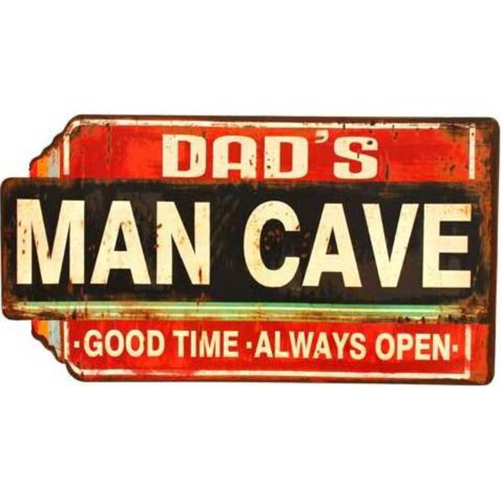 Tin Sign Dad's Man Cave