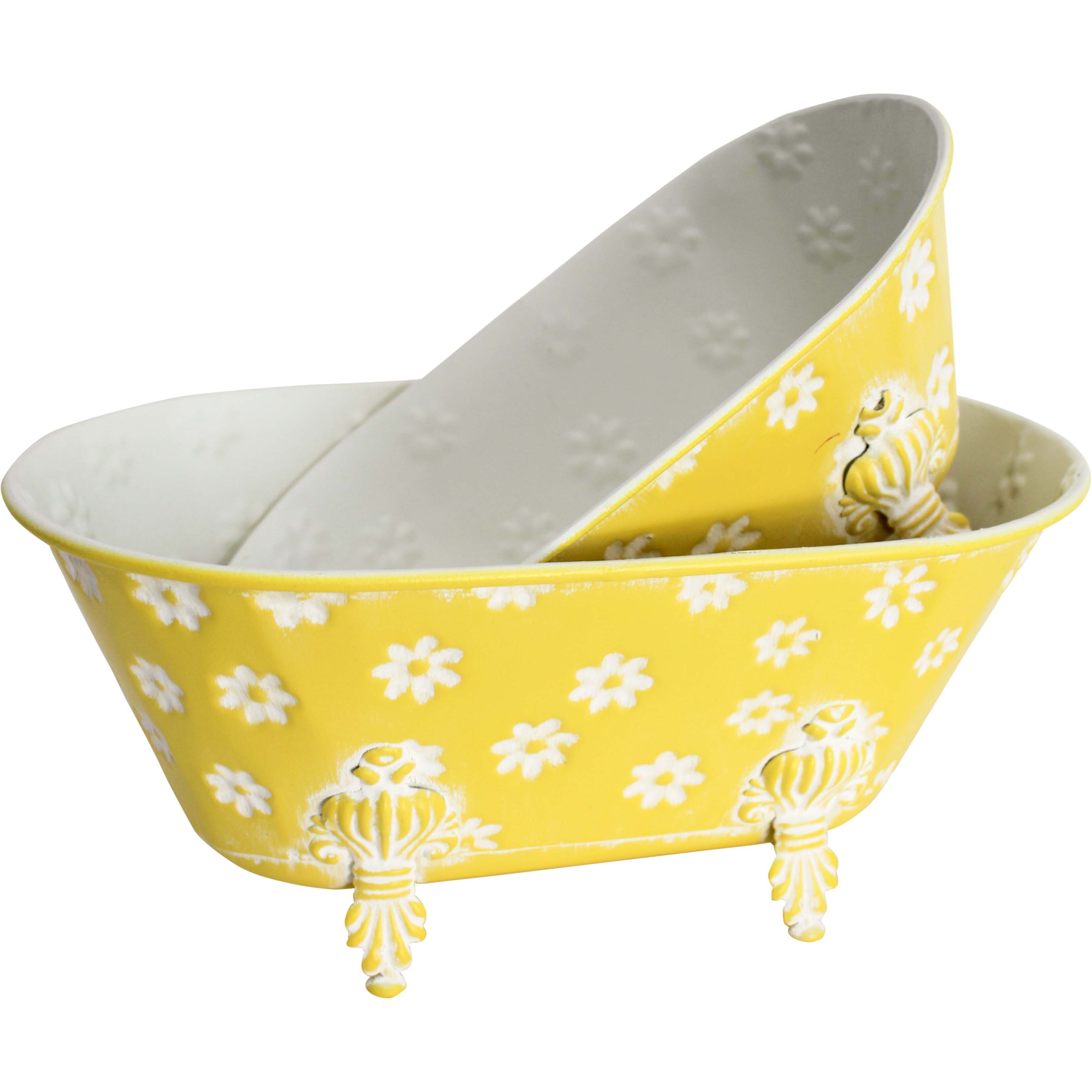 Mini Baths S/2 Daisy Citron