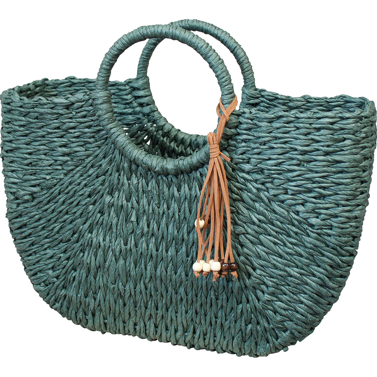 Woven Shopper Charcoal