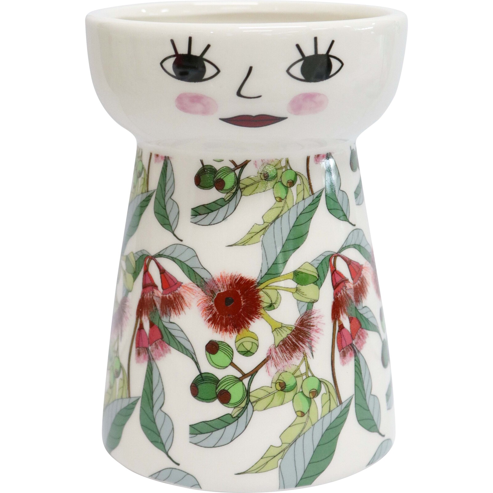 Doll Vase Gum Nut Flowers