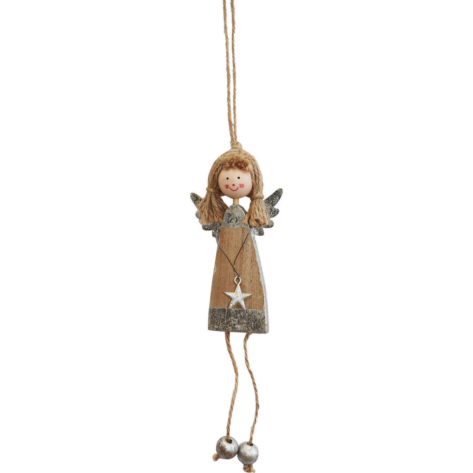 Hanging Angel Dipped Silver