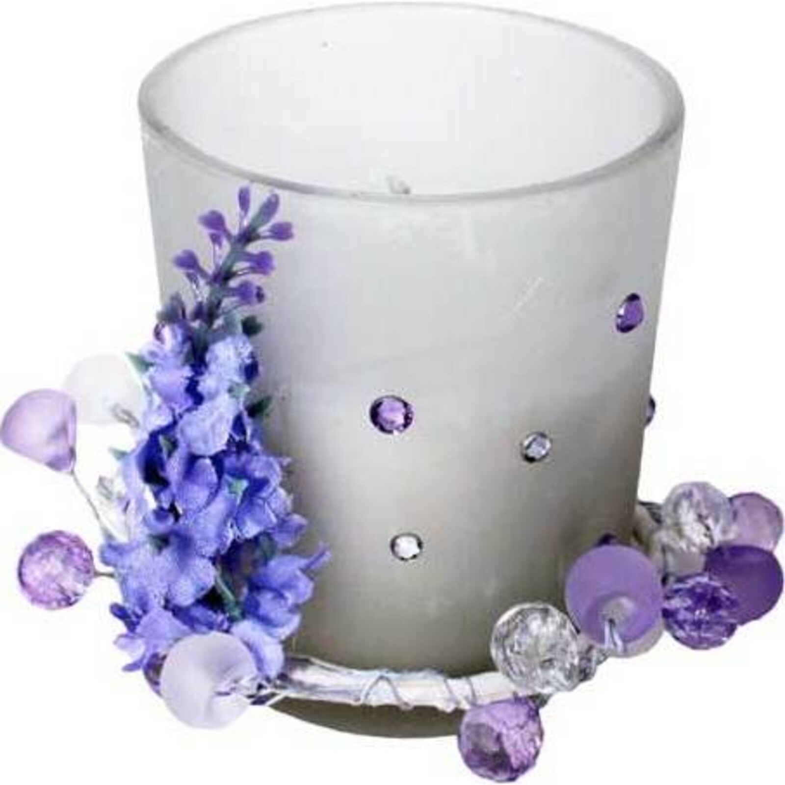 Votive Lavender Flower Ring