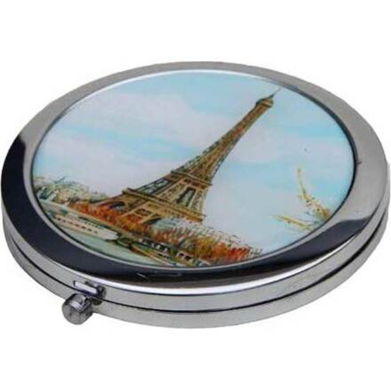 Compact Mirror Vintage Eiffel