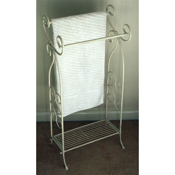 Towel rack - small- cream