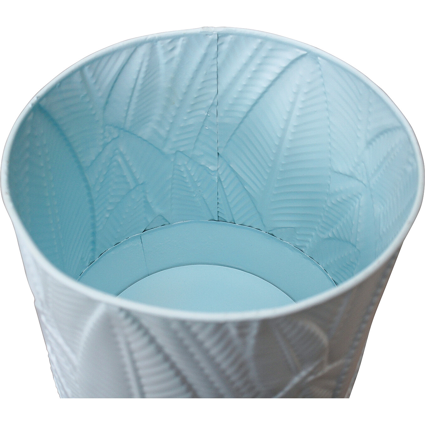 Planter Leaf Soft BlueS/2