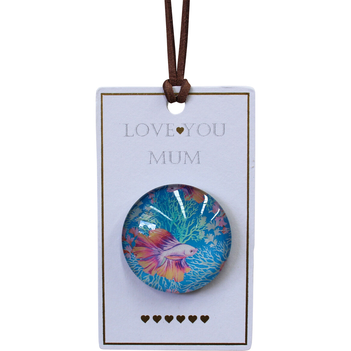 Gift Magnet Love Mum Siamese