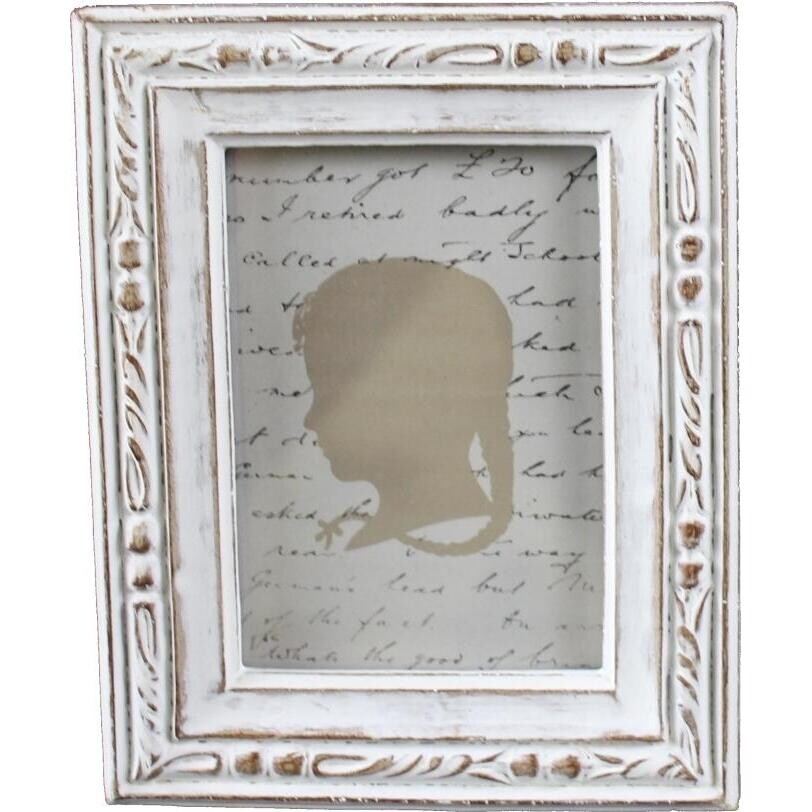 Frame Elegant French Whitewash X/Sml