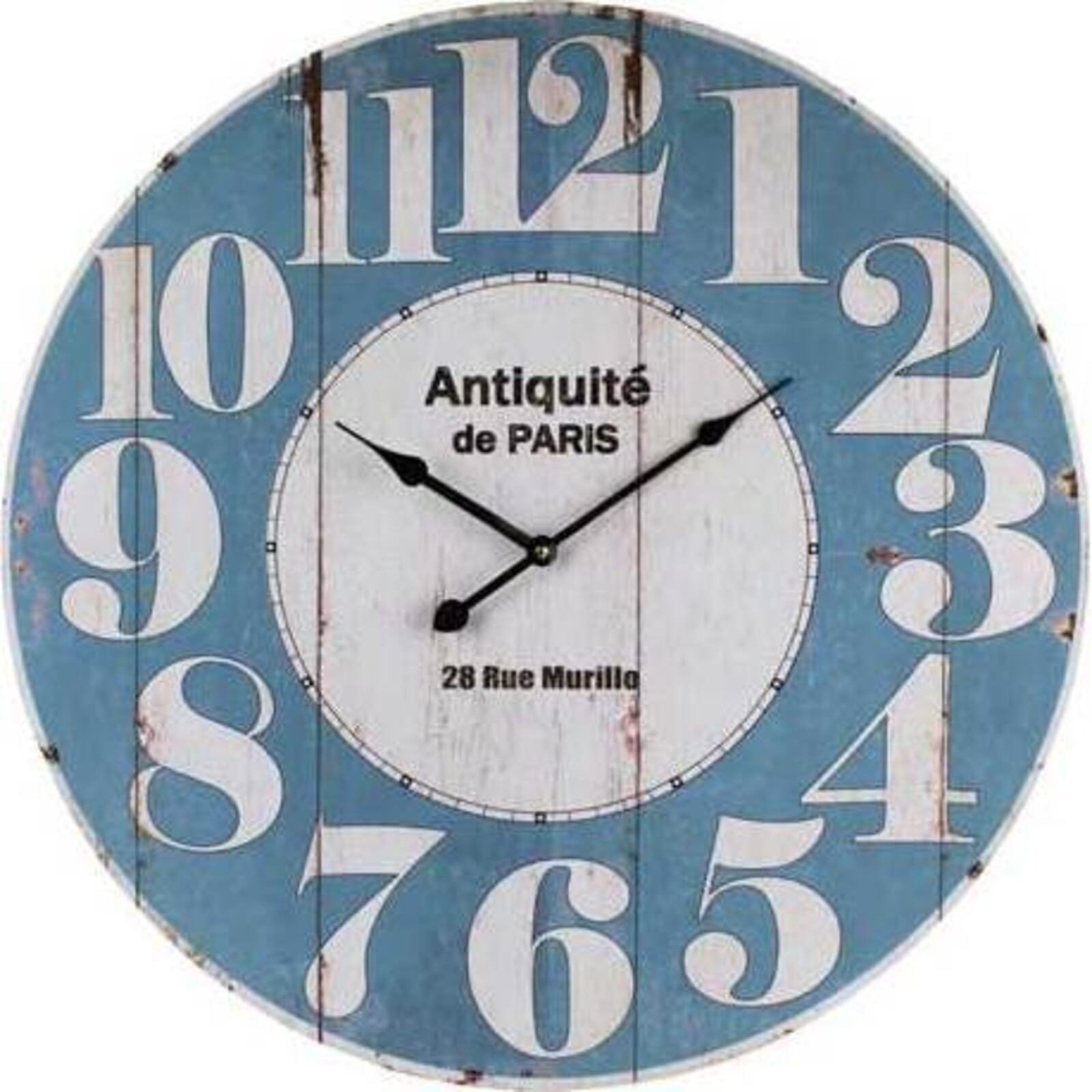 Clock Antique Blue 