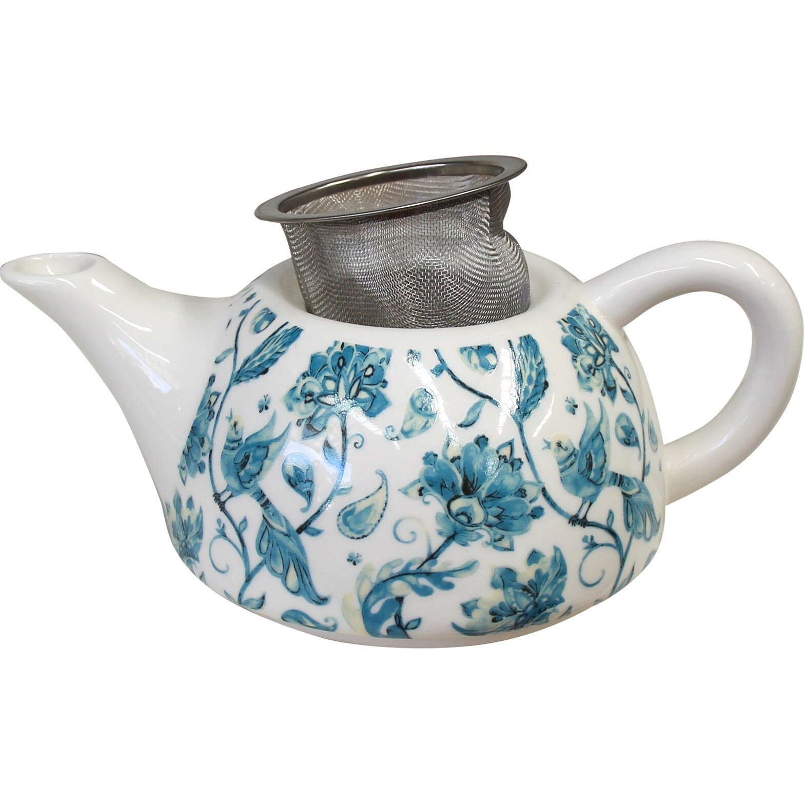 Teapot Vintage Bird