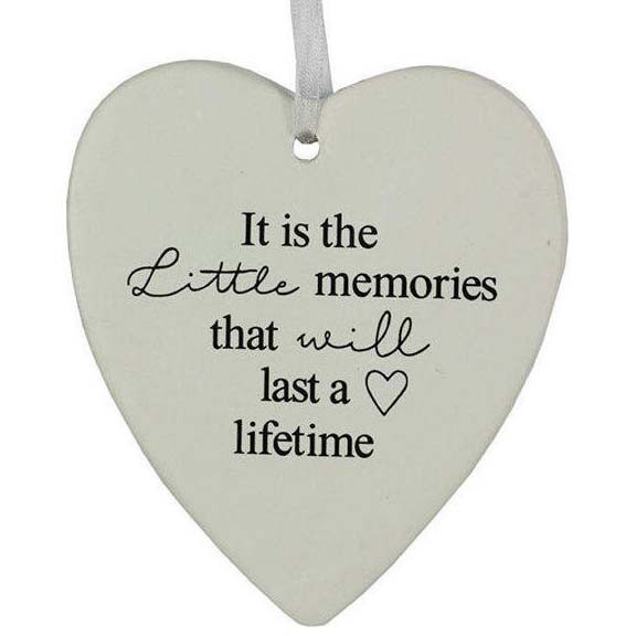 Hanging Heart Little Memories