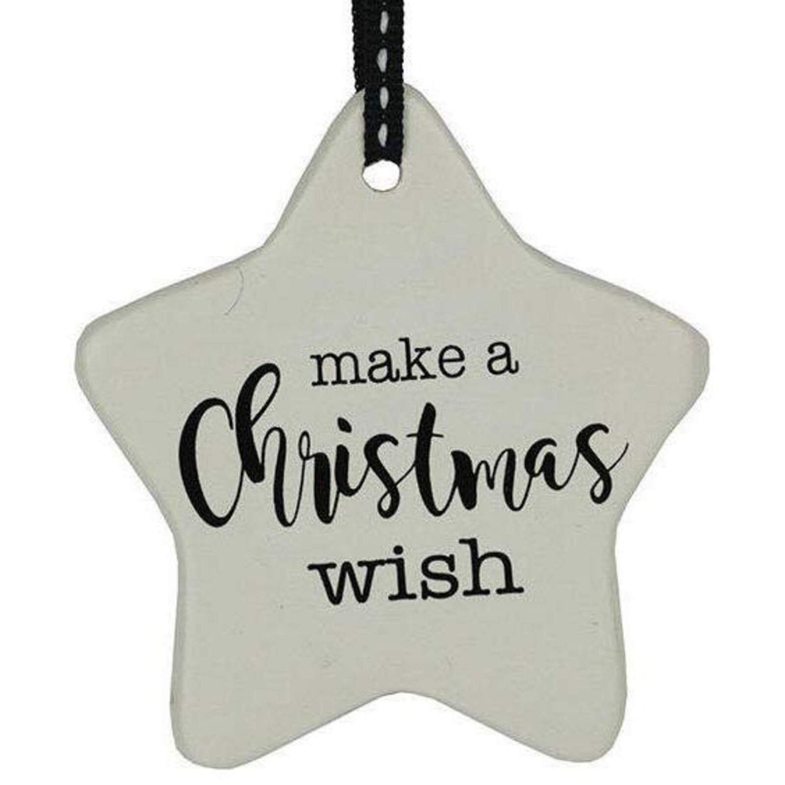 Hanging Star Christmas Wish