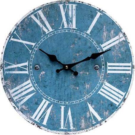 Clock Blue