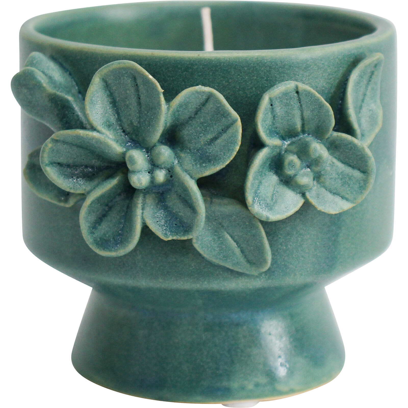 Candle Organic Leaf Jade