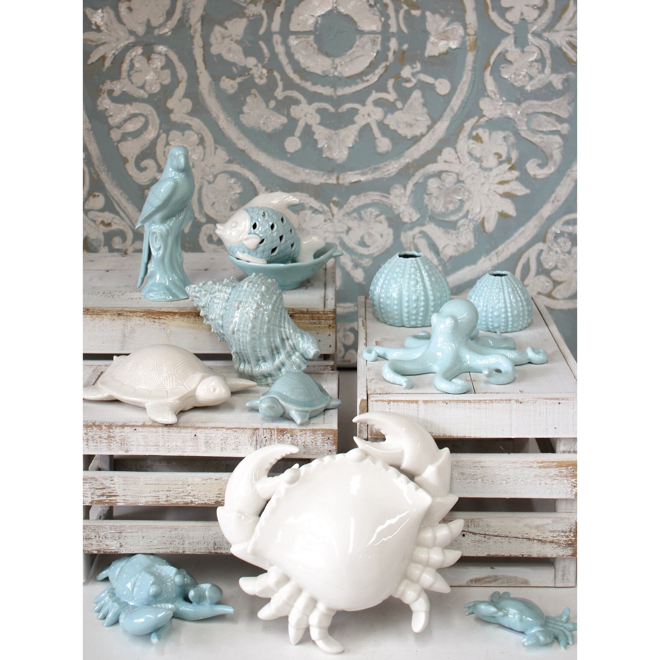 Lobster Decor Snappy Seafoam