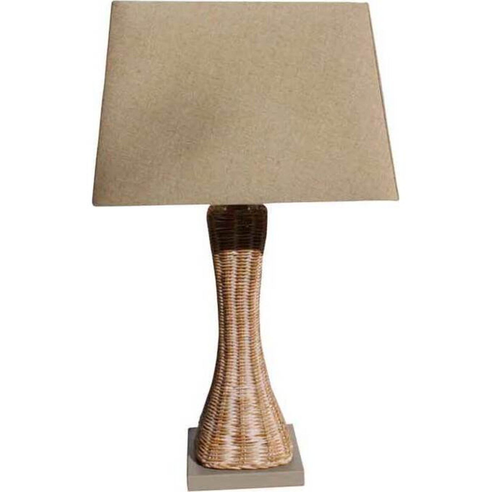 Table Lamp - Scoop Ratan