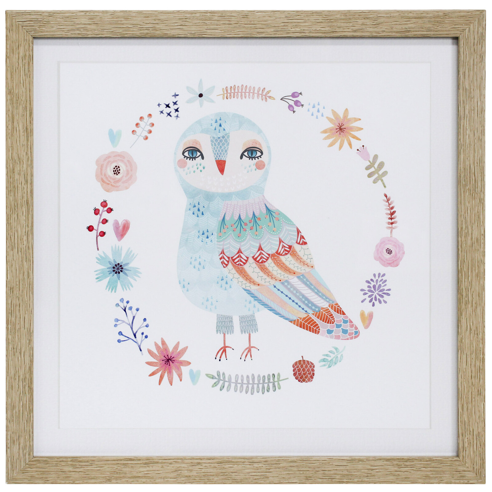 Framed Print Owl 2