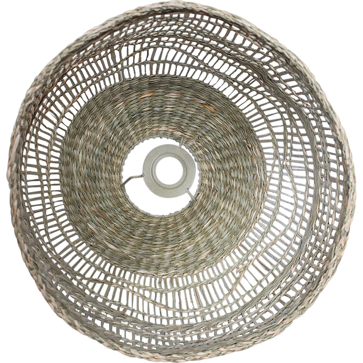 Woven Pendant Seagrass White Wash