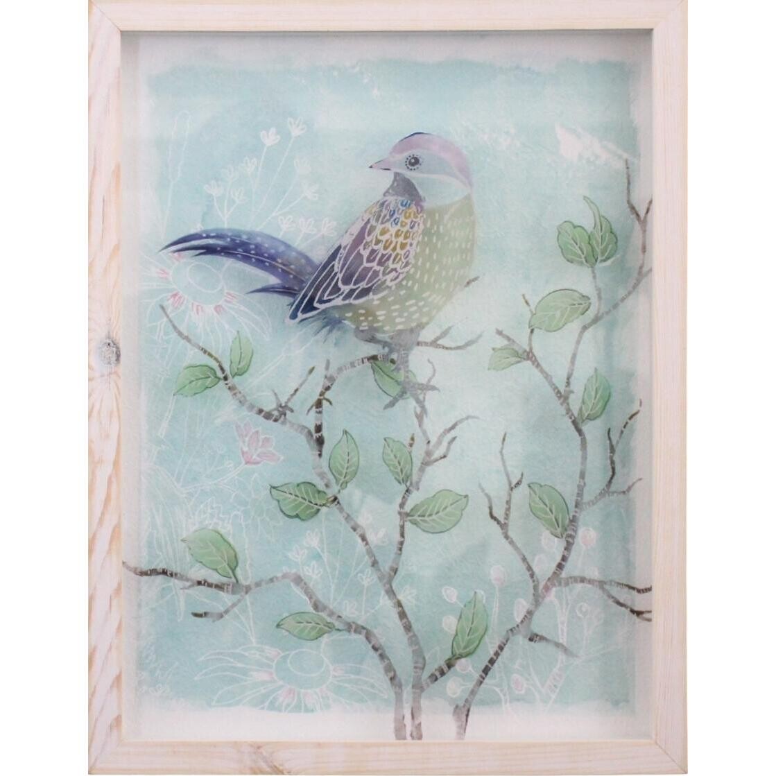 Framed Blue Bird