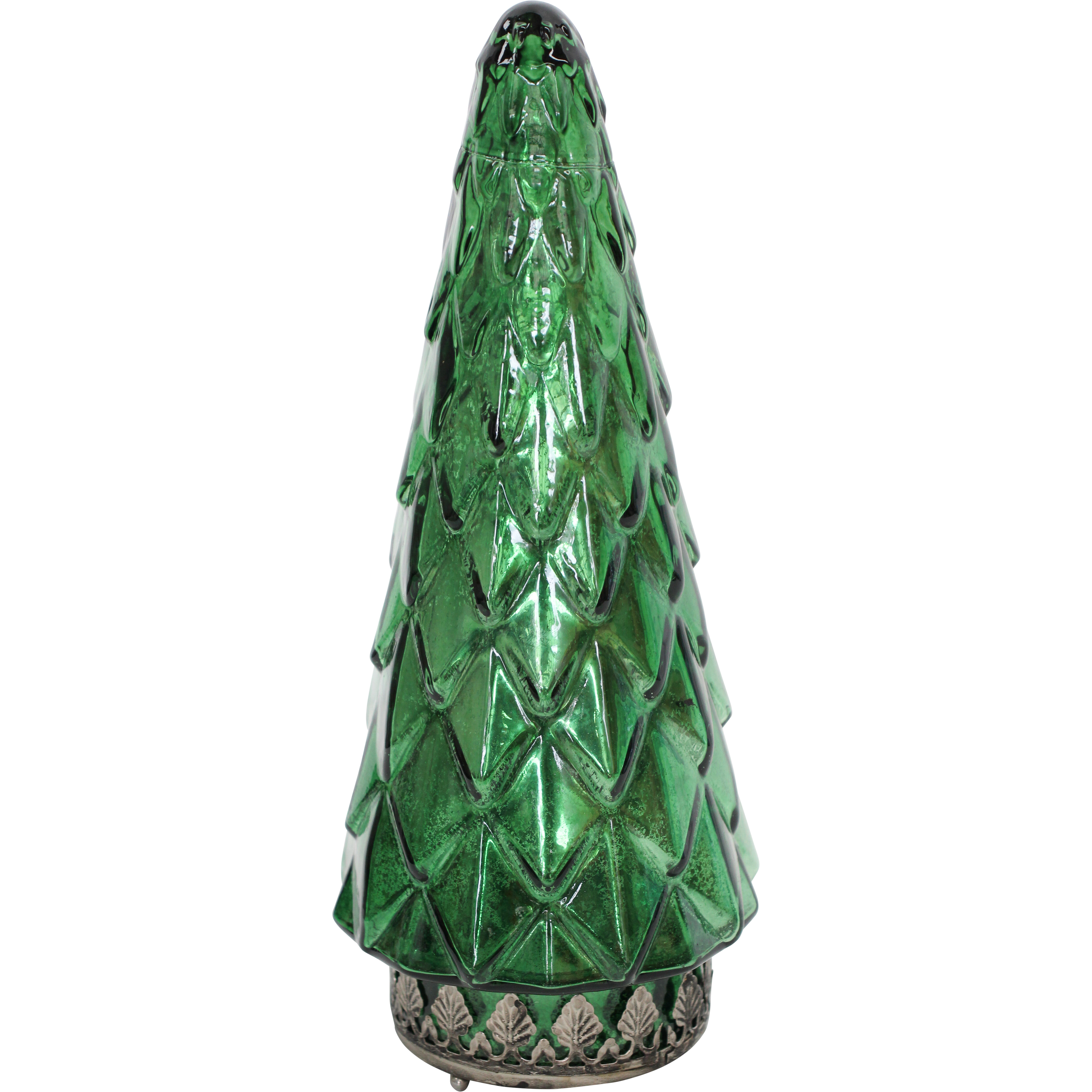 Lantern LED Pine Tree Emerald