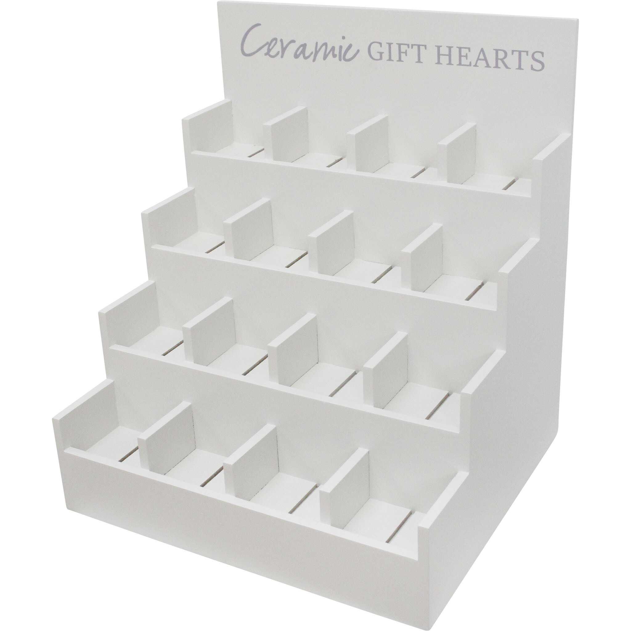 Display Box Ceramic Hearts