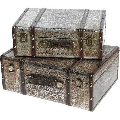 Suitcase - Metal Embelish set 2