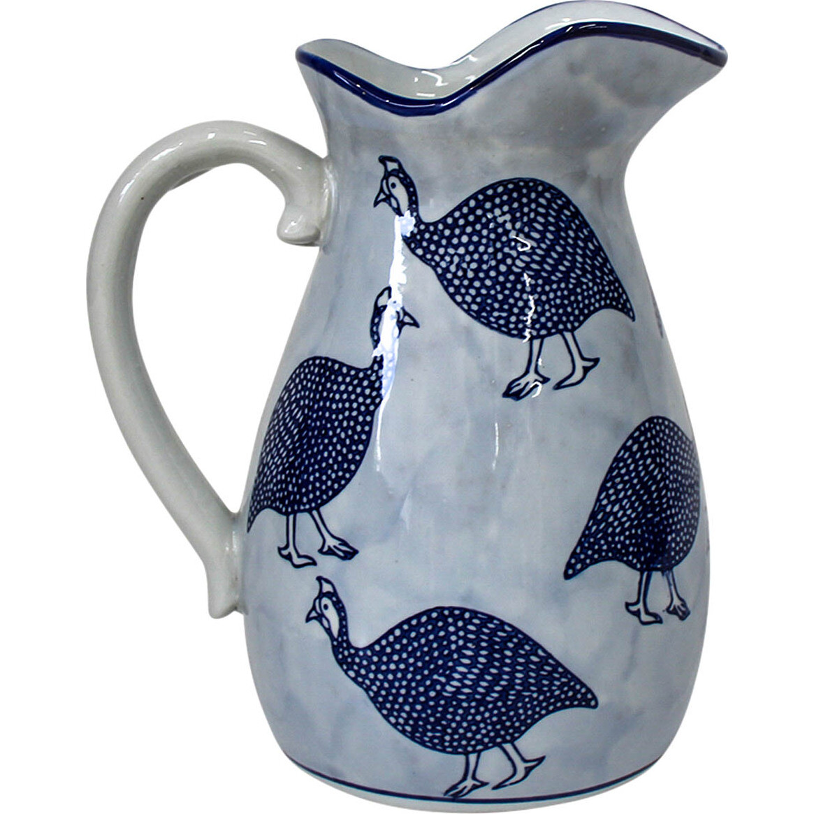 Jug Blue Guinea Fowl