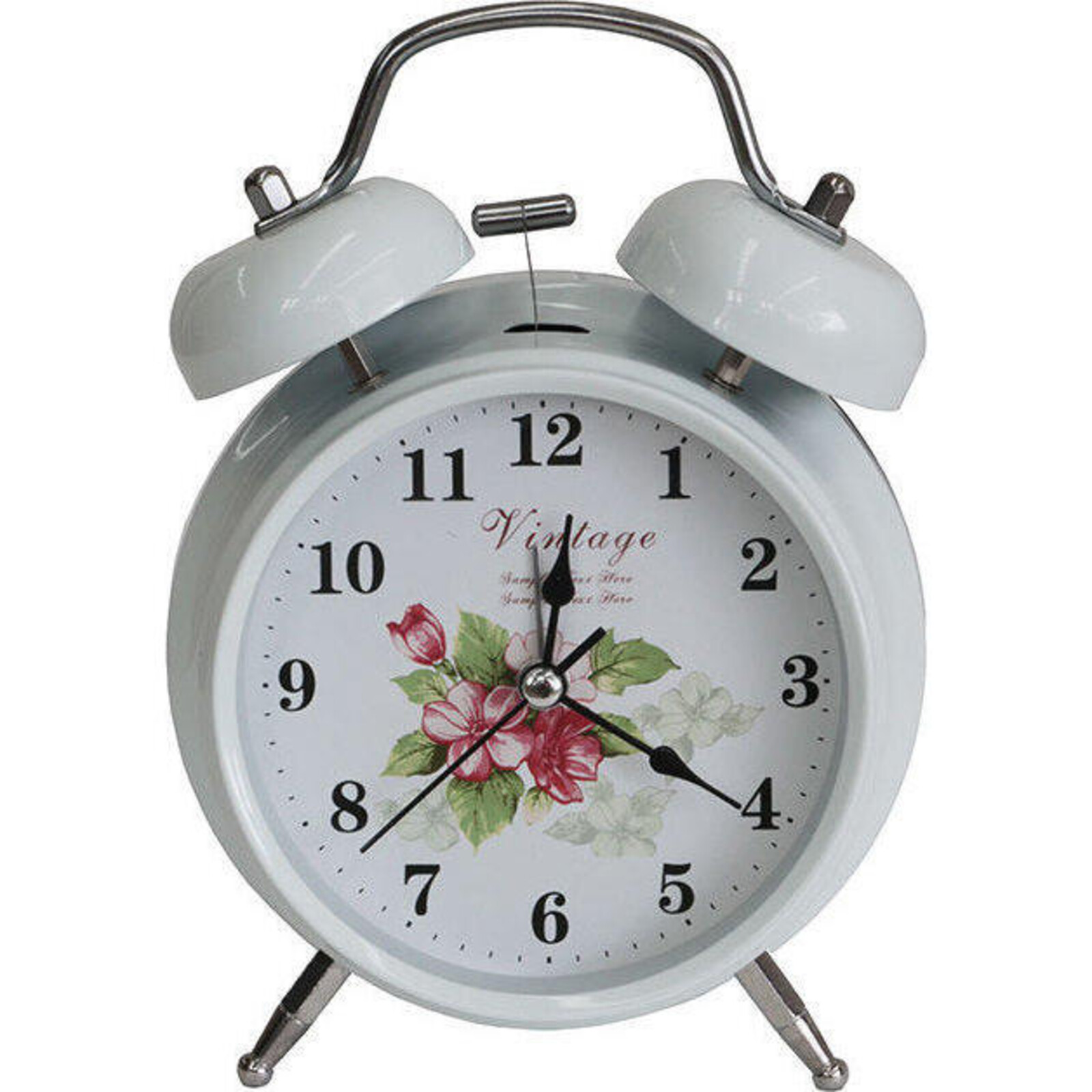 Standing Clock Vintage Floral