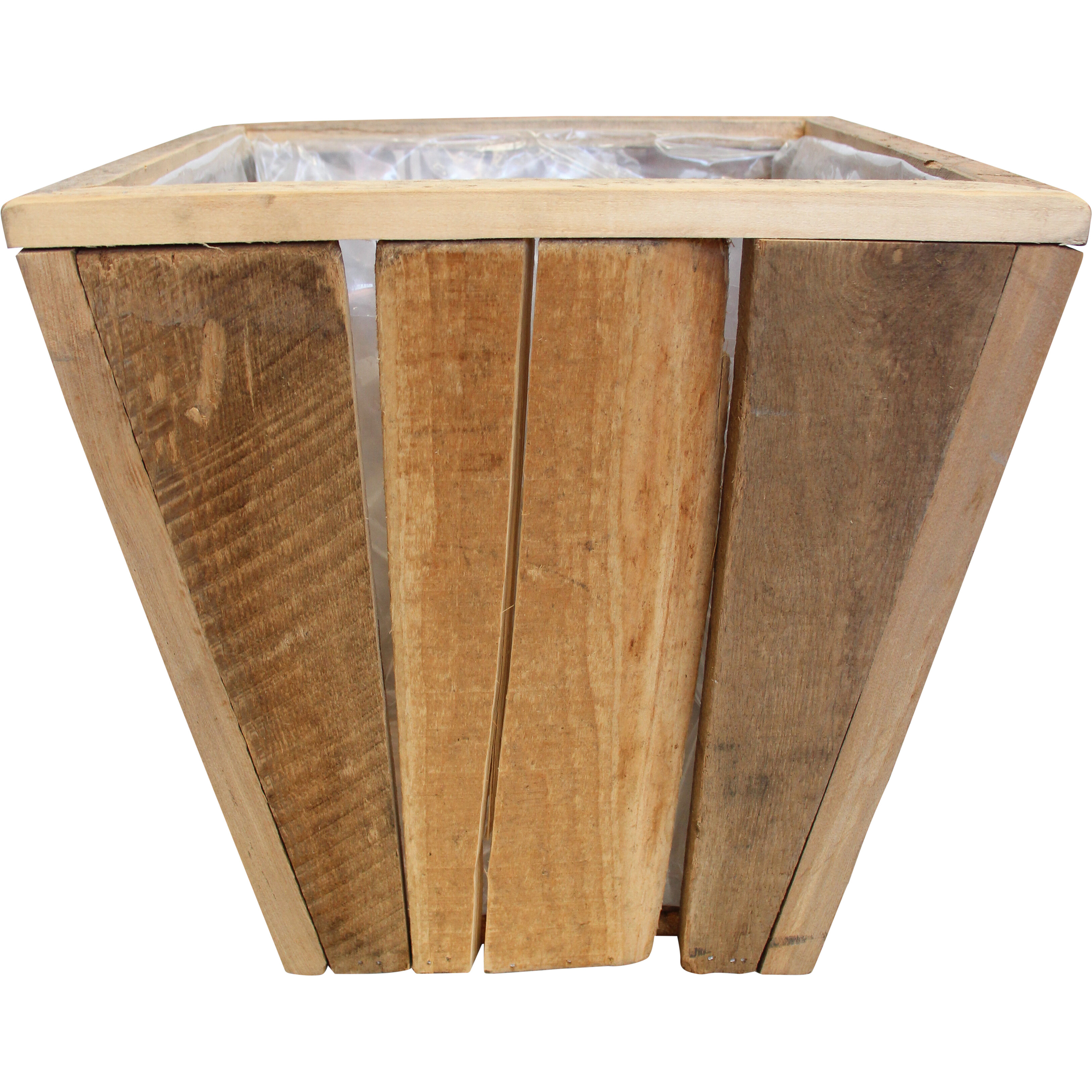 Lrg Rustic S/3 Planters